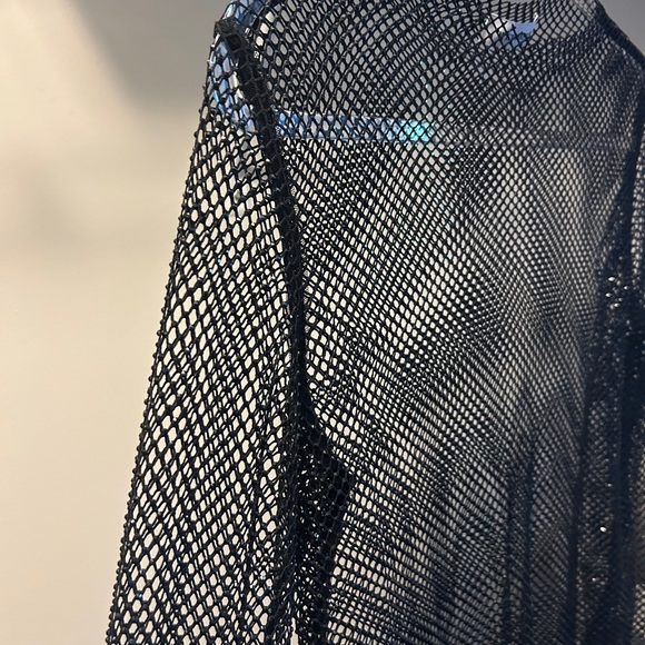 WeWoreWhat crystal mesh top - Picture 5 of 6
